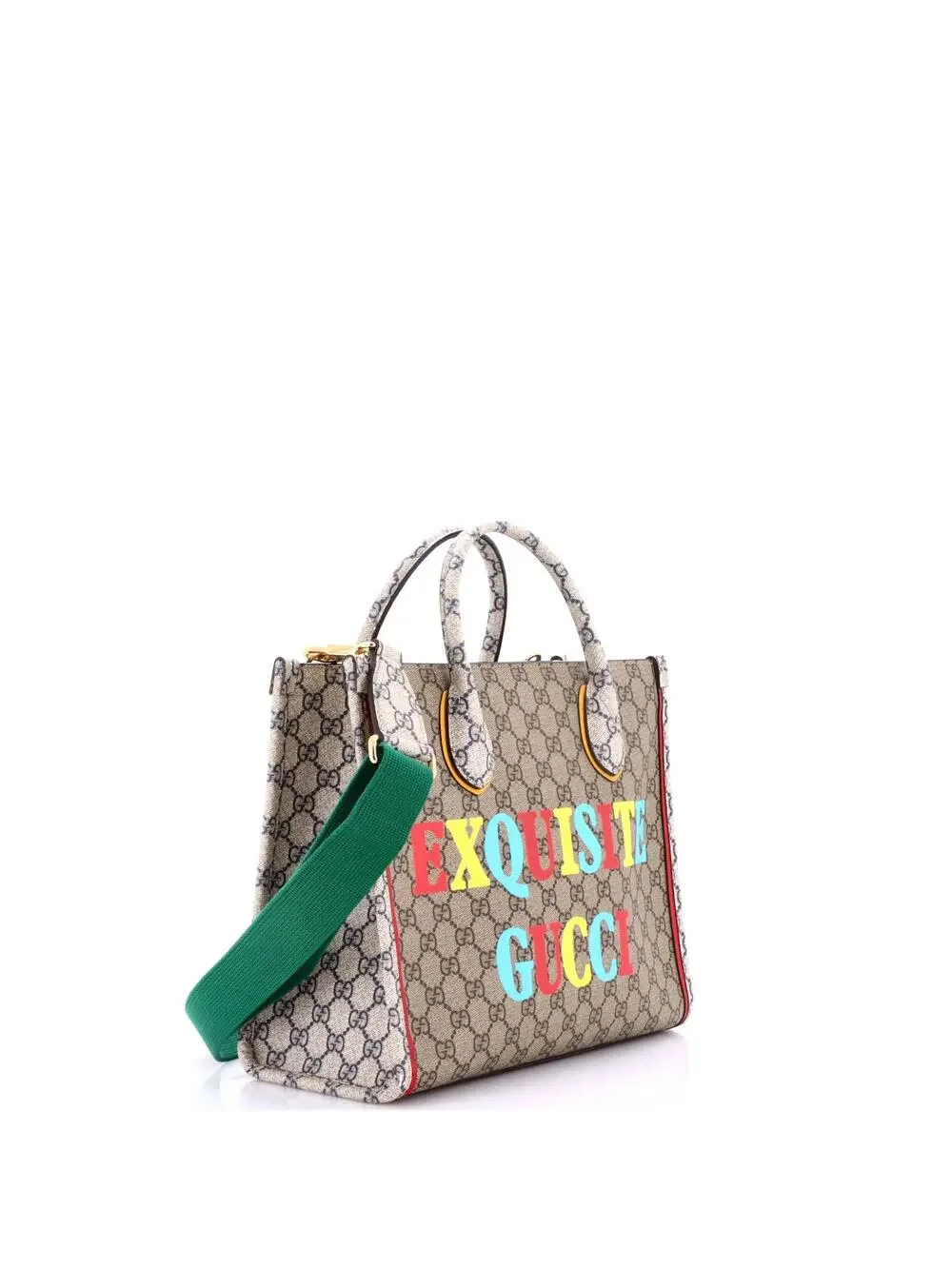 Gucci Exquisite Tote Printed Gg Coated #340632G15B